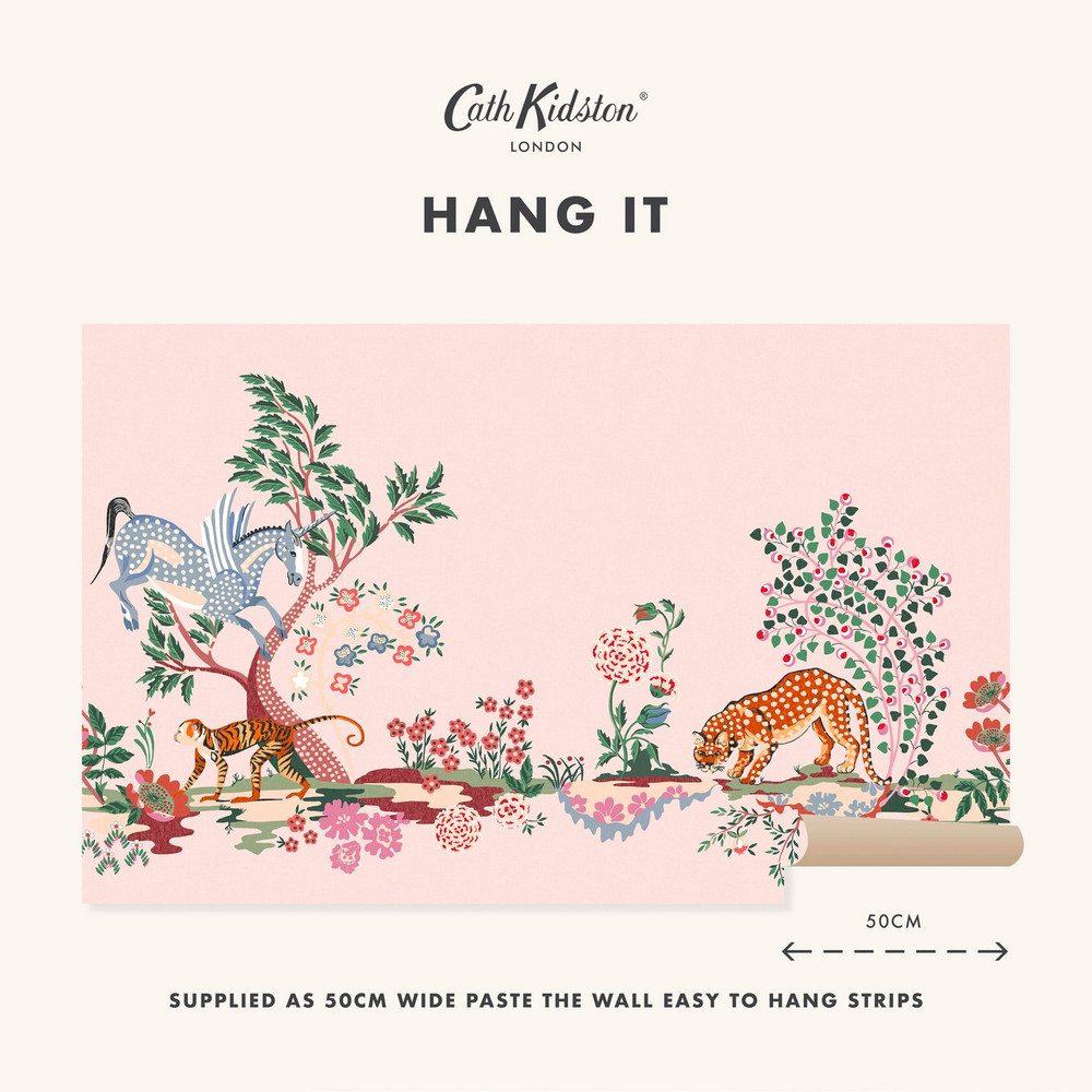 Painted Kingdom Pink Bespoke Mural - 127745_INFO_PAINTED KINGDOM PINK MURAL_02.jpg