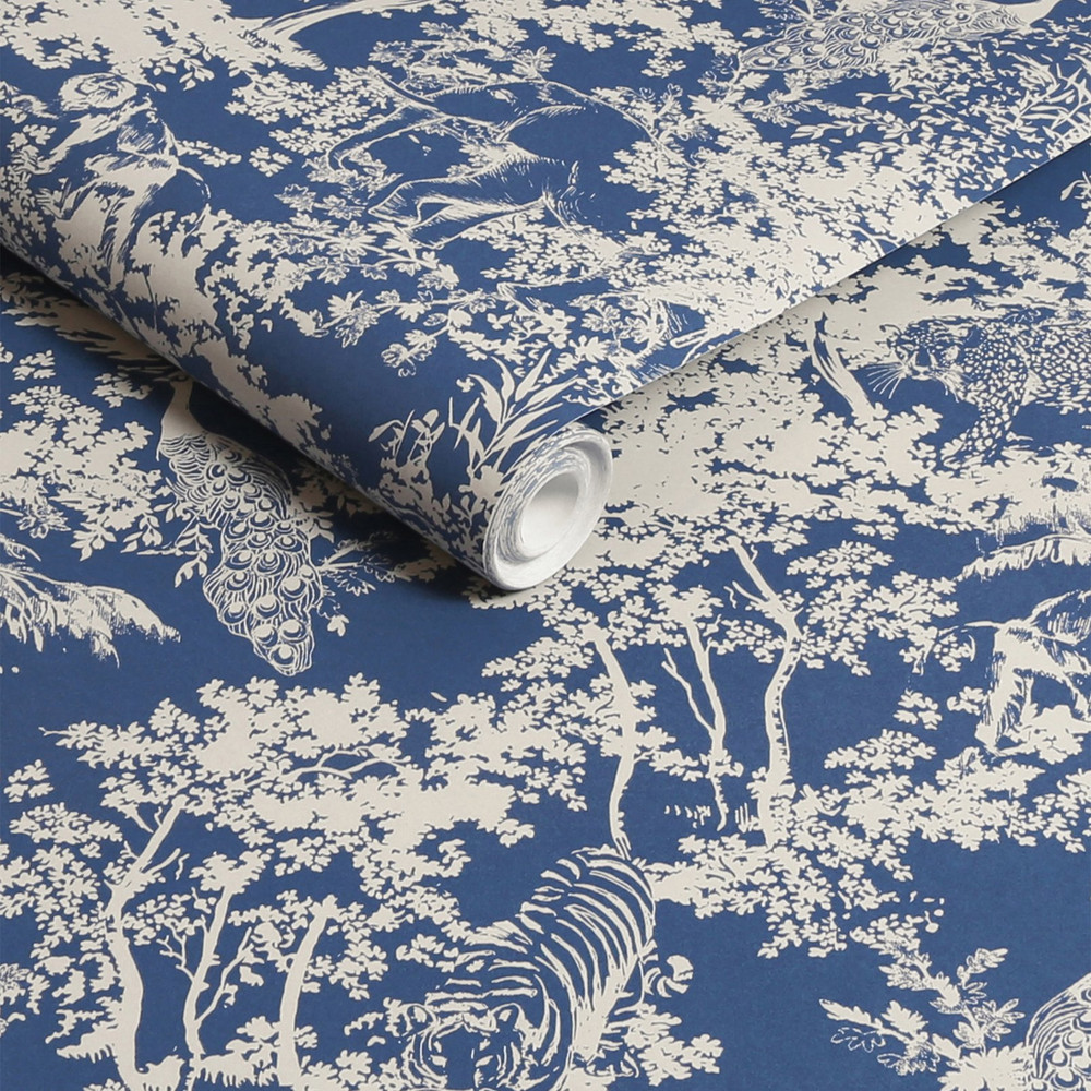 Joules Animal Forest Blue Wallpaper - 128950_ROLLSHOT_ANIMAL FOREST PRINT BLUE_01.jpg