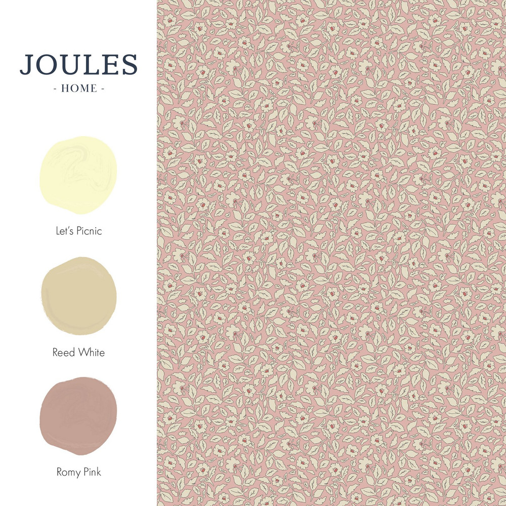Joules Ditsy Floral Soft Pink Wallpaper - 128917_FLATLAY_DITSY FLORAL PRINT SOFT PINK_01.jpg