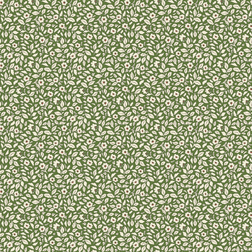 Joules Ditsy Floral Green Wallpaper - 128914_TILE_DITSY FLORAL PRINT GREEN_01.jpg