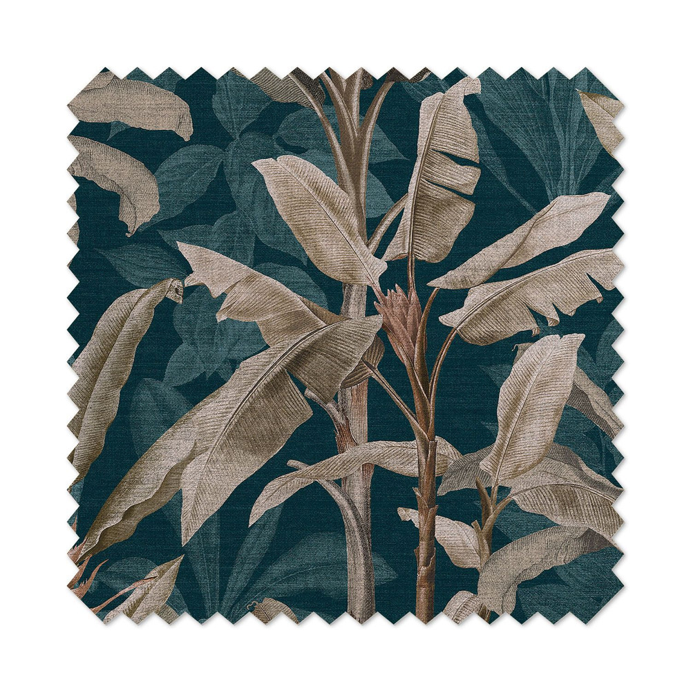 Borneo Teal Roller Blind