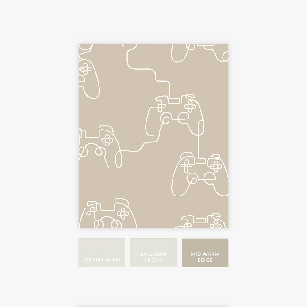 Next Gamer Doodle Neutral Wallpaper - 127713_FLATLAY_GAMER DOODLE NEUTRAL_01.jpg