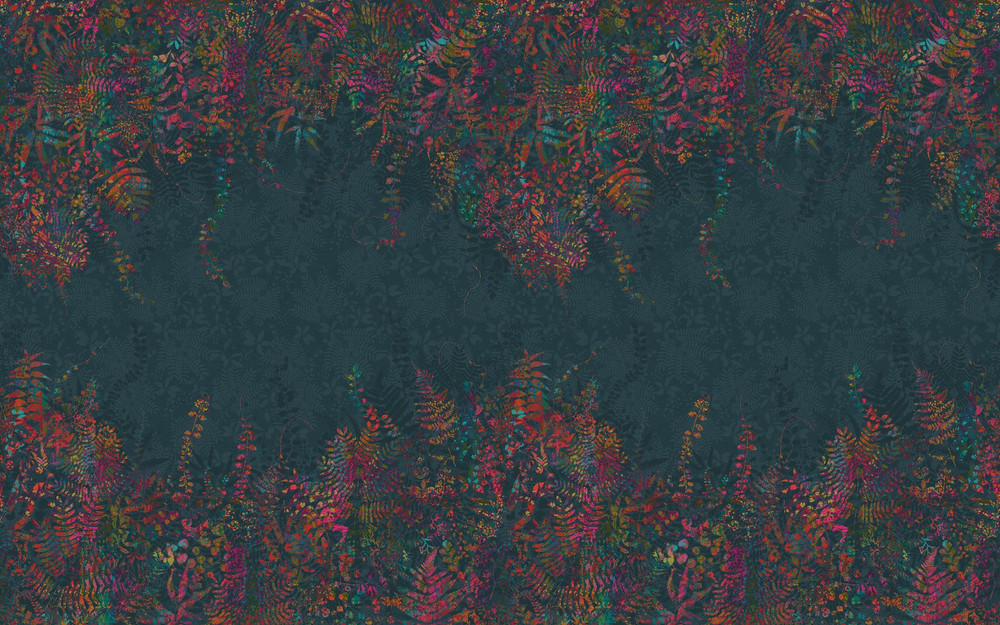 Cascading Kaleidoscope Rainbow Bespoke Mural by Clarissa Hulse - 129952_TILE_CASCADING KALEIDOSCOPE RAINBOW DUBAI_01.jpg