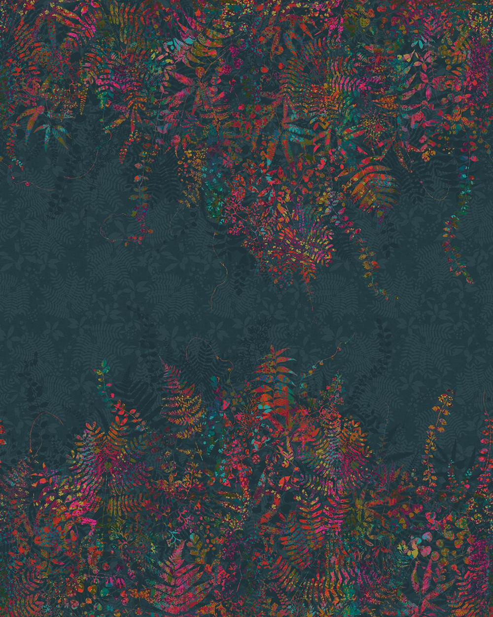 Cascading Kaleidoscope Rainbow Bespoke Mural by Clarissa Hulse - 129952_TILE_CASCADING KALEIDOSCOPE RAINBOW DUBAI_01.jpg