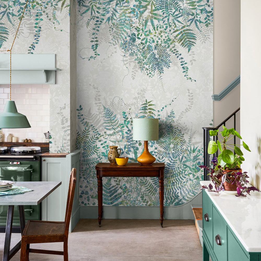 Cascading Kaleidoscope Lagoon Bespoke Mural - 129961_ROOMSET_CASCADING KALEIDOSCOPE LAGOON_01.jpg