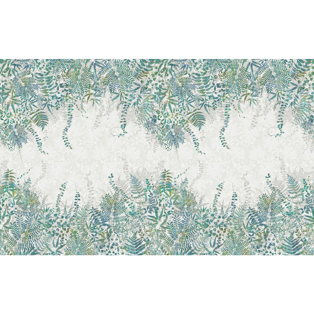 Cascading Kaleidoscope Lagoon Bespoke Mural - 129961