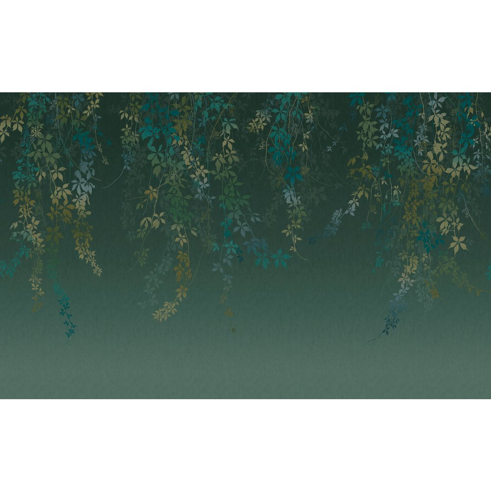 Virginia Creeper Moss Bespoke Mural - 130024