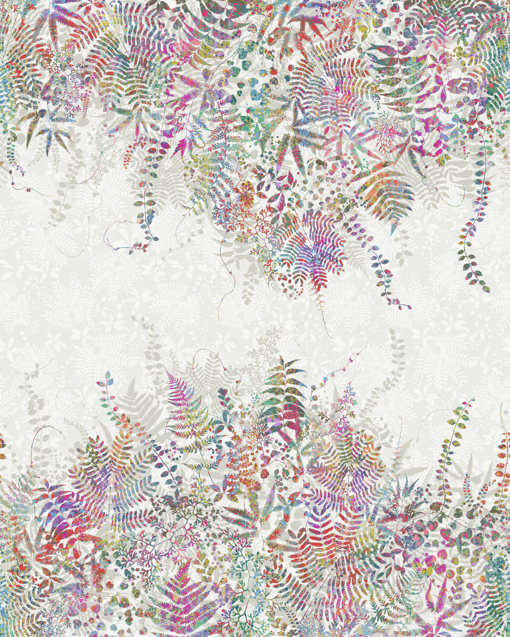 Cascading Kaleidoscope Miami Bespoke Mural by Clarissa Hulse