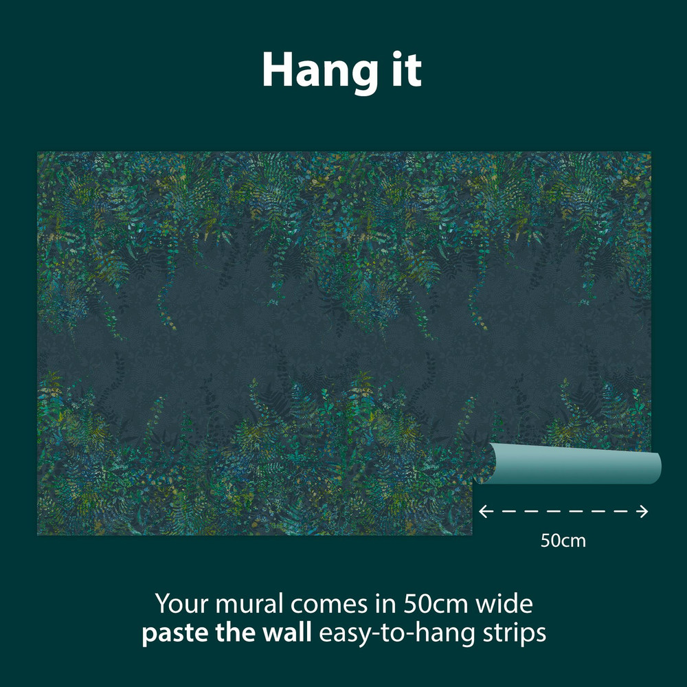 Cascading Kaleidoscope Amazon Bespoke Mural by Clarissa Hulse - 129943_INFO_CASCADING KALEIDOSCOPE AMAZON_02.jpg