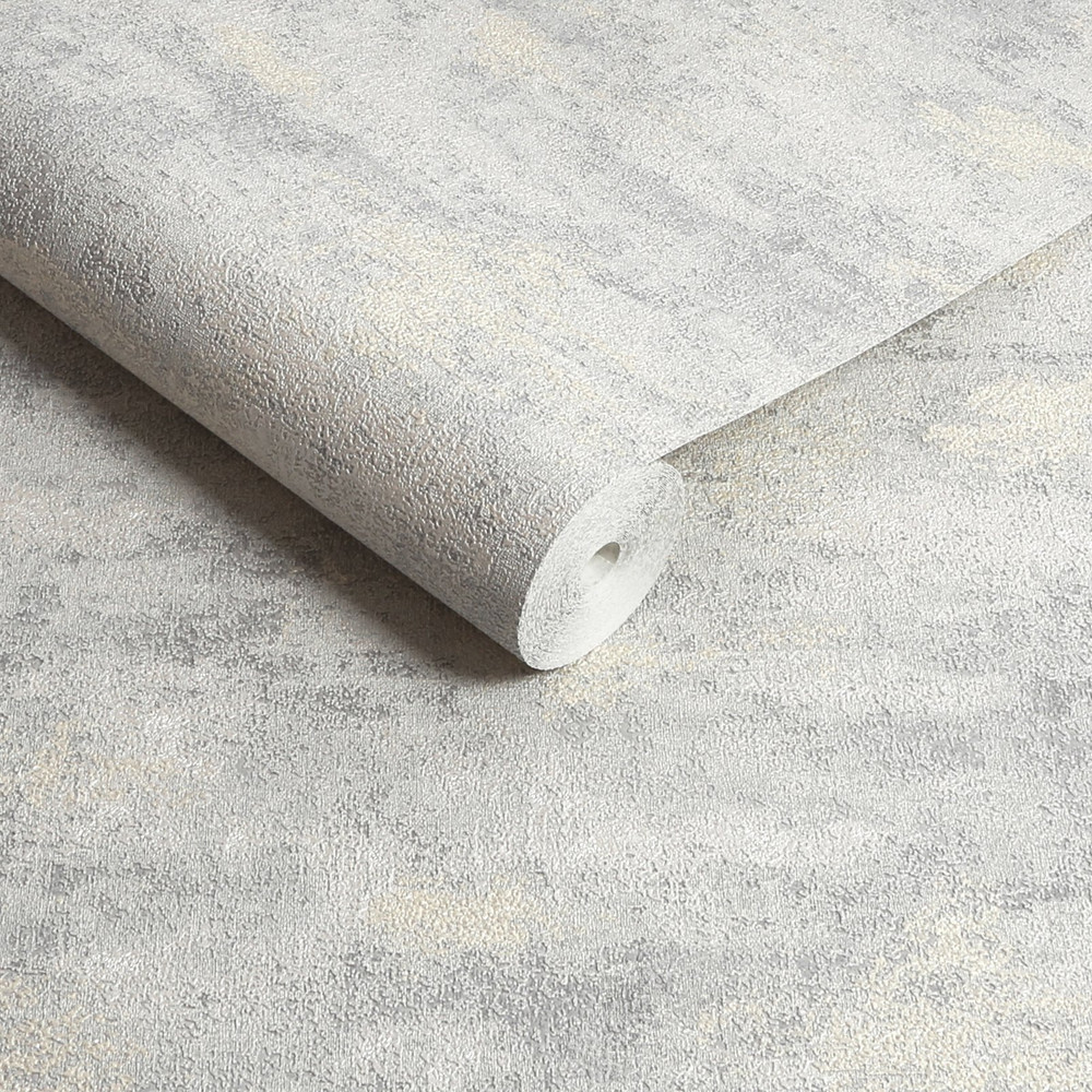 Urban Plaster Silver Wallpaper - 128793_ROLLSHOT_URBAN PLASTER SILVER_01.jpg