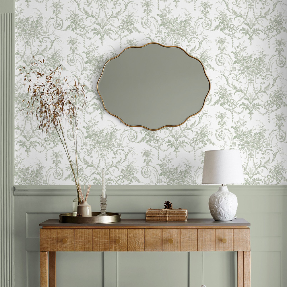Laura Ashley Tuileries Sage Green Wallpaper - 130112_ROOMSET_TUILIERIES SAGE GREEN_01.jpg