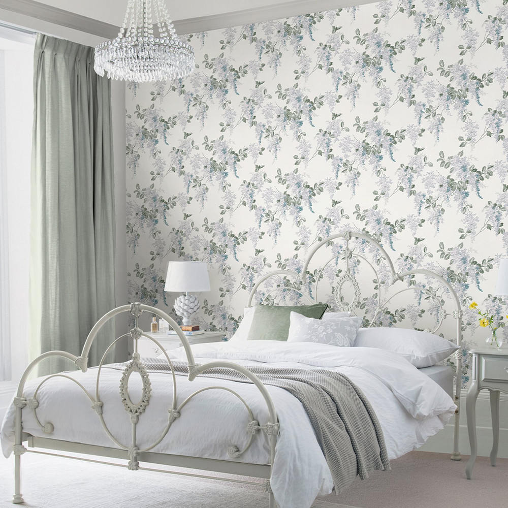 Laura Ashley Mirabelle Pale Seaspray Wallpaper - 130106_ROOMSET_MIRABELLE PALE SEASPRAY_01.jpg