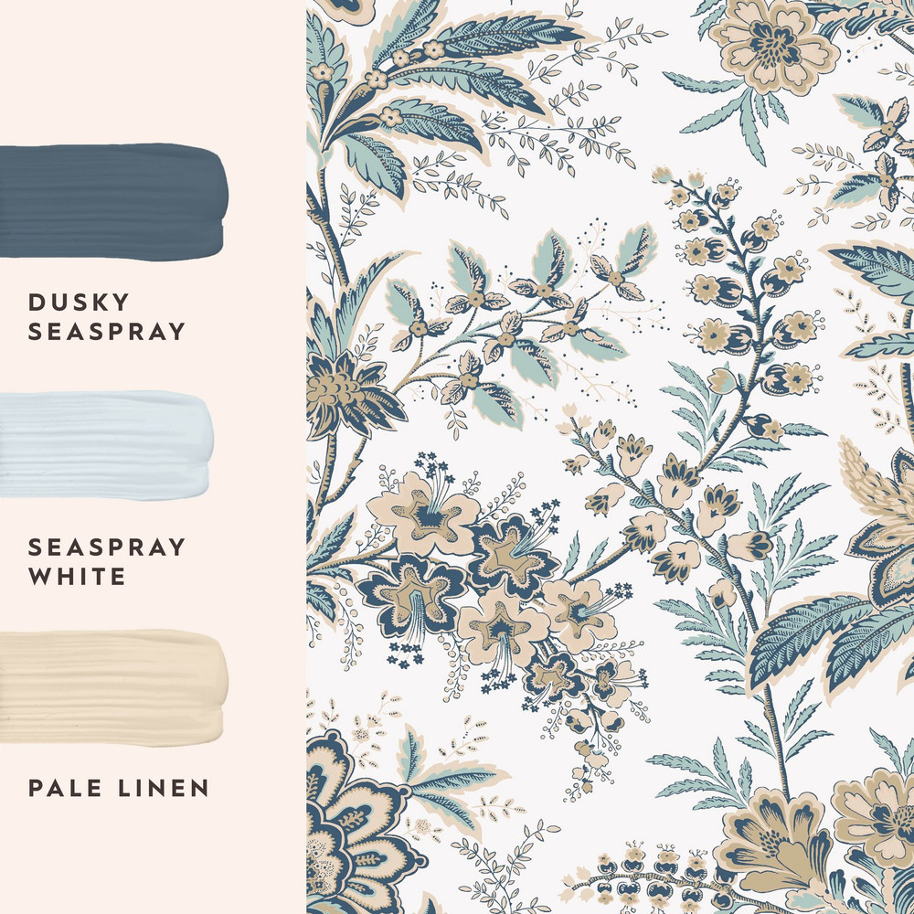 Laura Ashley Marlbrook Pale Linen Wallpaper - 130098_FLATLAY_MARLBROOK PALE LINEN_01.jpg