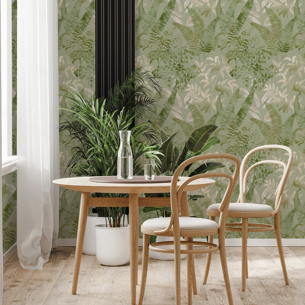 Temptation Fresh Green Wallpaper - 128748_ROOMSET_TEMPTATION SAGE_01.jpg
