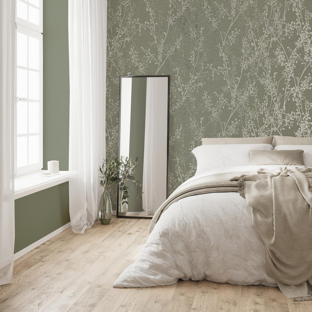Breeze Sprig Green Wallpaper - 128039_ROOMSET_01.jpg