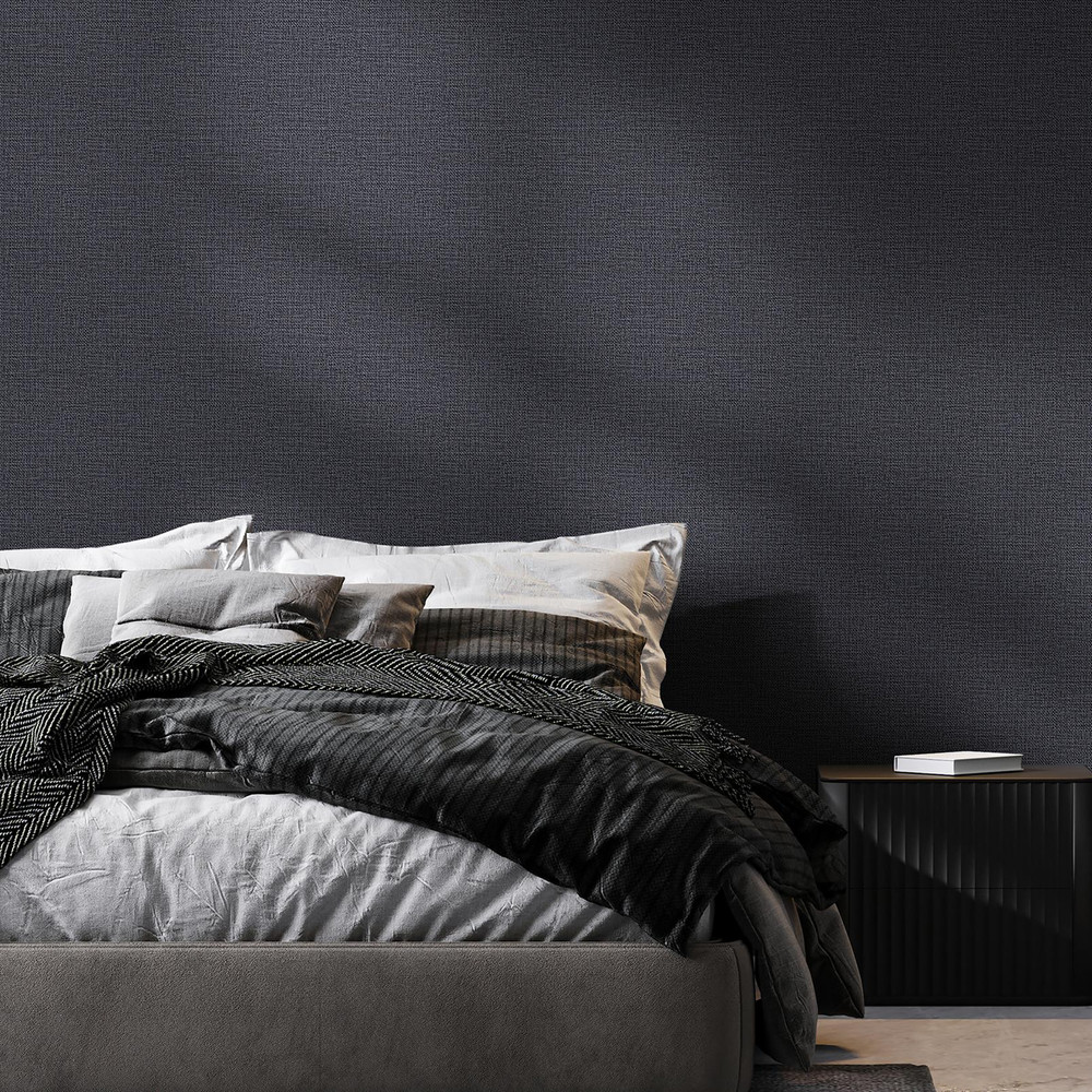 Breeze Texture Blue Shimmer Wallpaper - 128030_ROOMSET_01.jpg