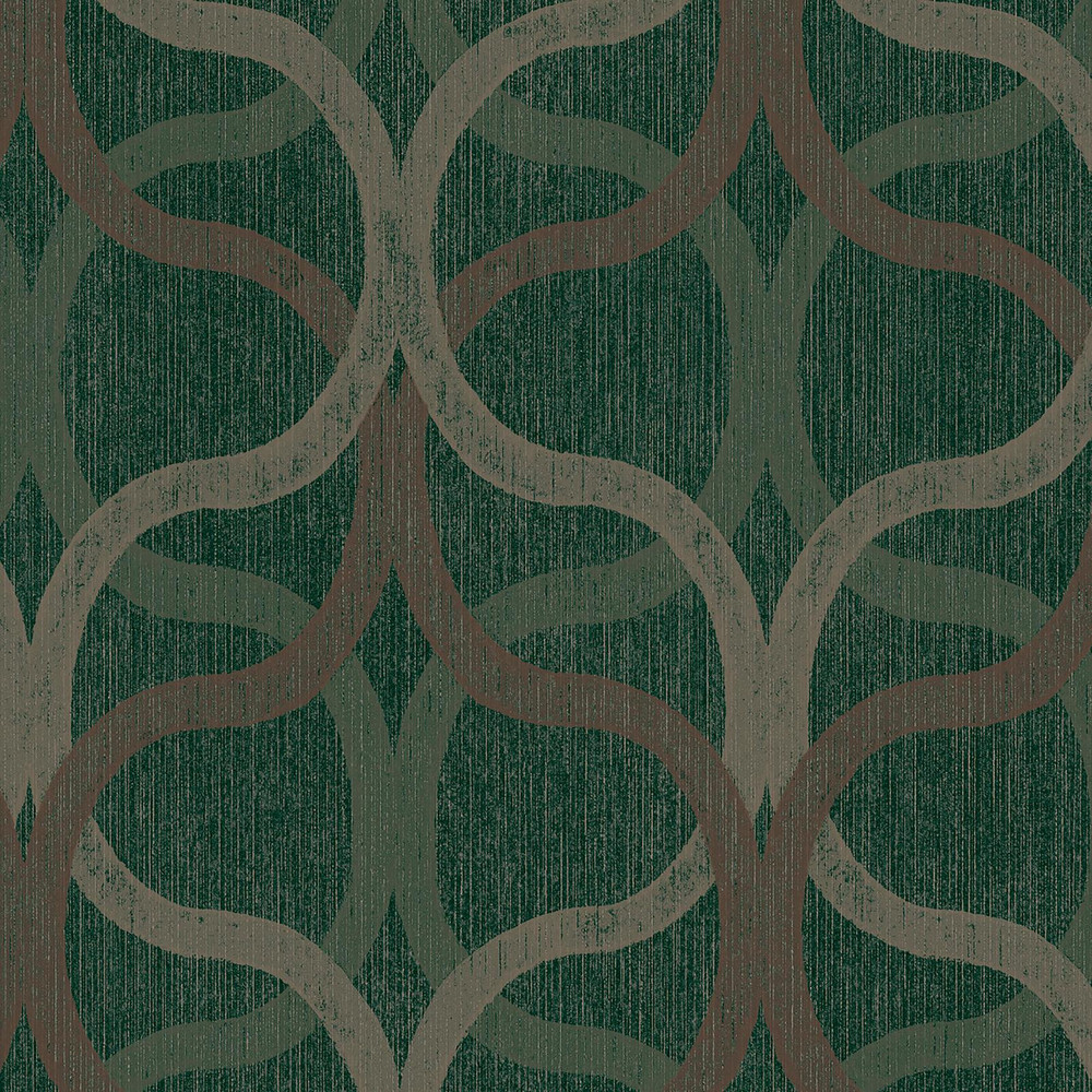 Refine Geo Green & Gold Wallpaper - 128006_DETAIL_01.jpg