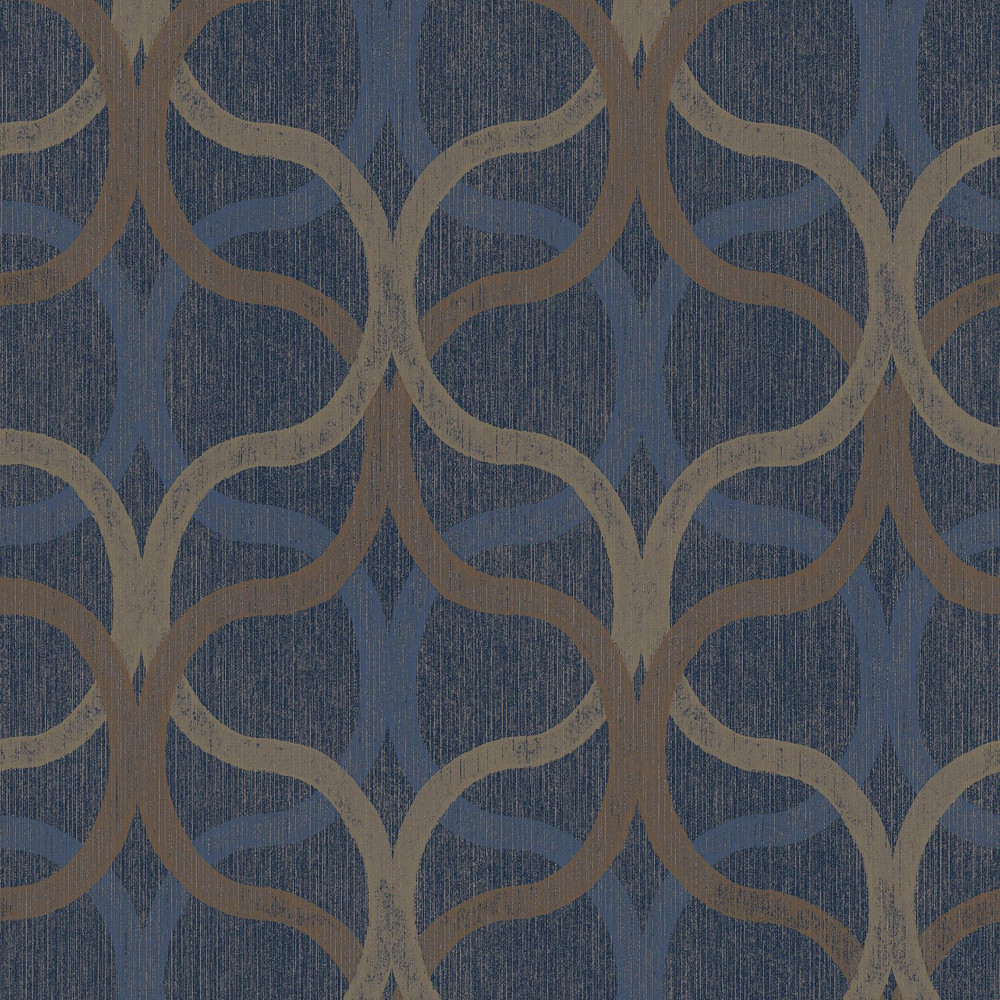 Refine Geo Navy & Gold Wallpaper - 128000_TILE_01.jpg