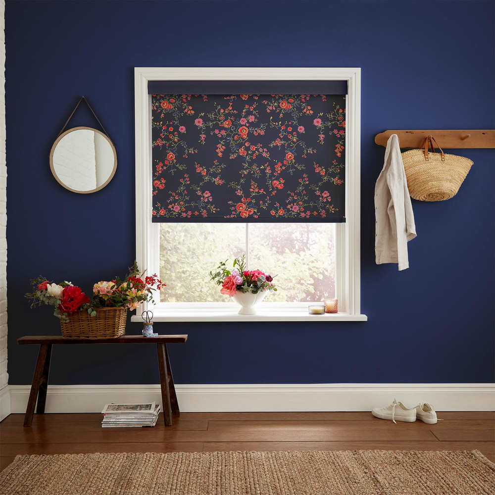 Millfield Blossom Navy Roller Blind by Cath Kidston - 130966rol_ROOMSET_01.jpg