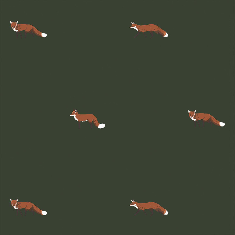 Foxes Forest Green Roller Blind - 131212rol_DETAIL_01.jpg