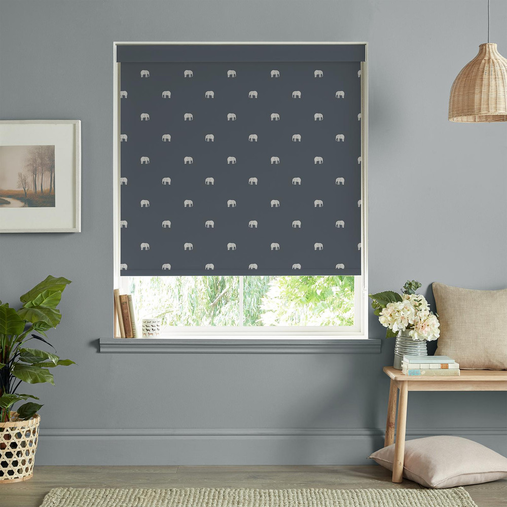 Elephant Deep Navy Roller Blind - 131204rol_ROOMSET_01.jpg