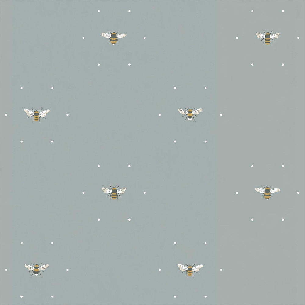 Bee Sky Roller Blind by Sophie Allport - 131184rol_DETAIL_01.jpg