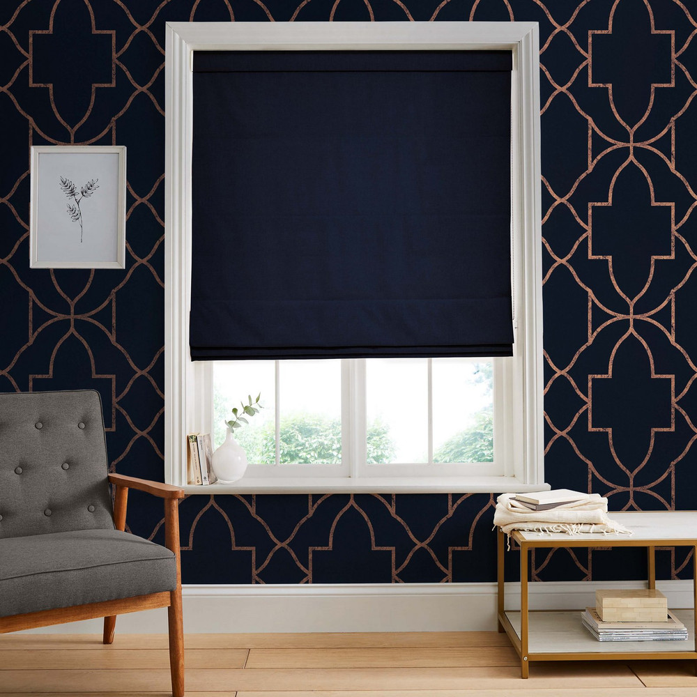 Linum Navy Roman Blind - 116144rom_ROOMSET_01.jpg