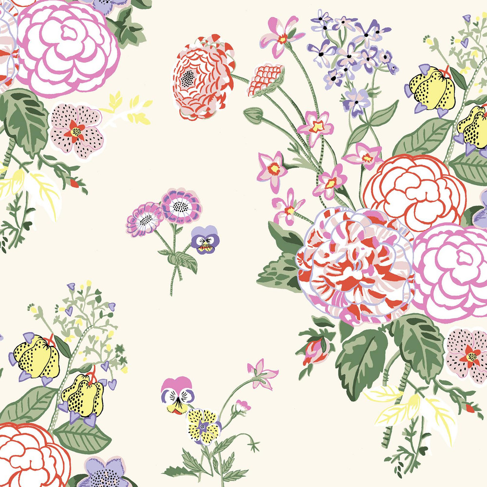 Summer Floral Cream Roller Blind by Cath Kidston - 131009rol_DETAIL_01.jpg