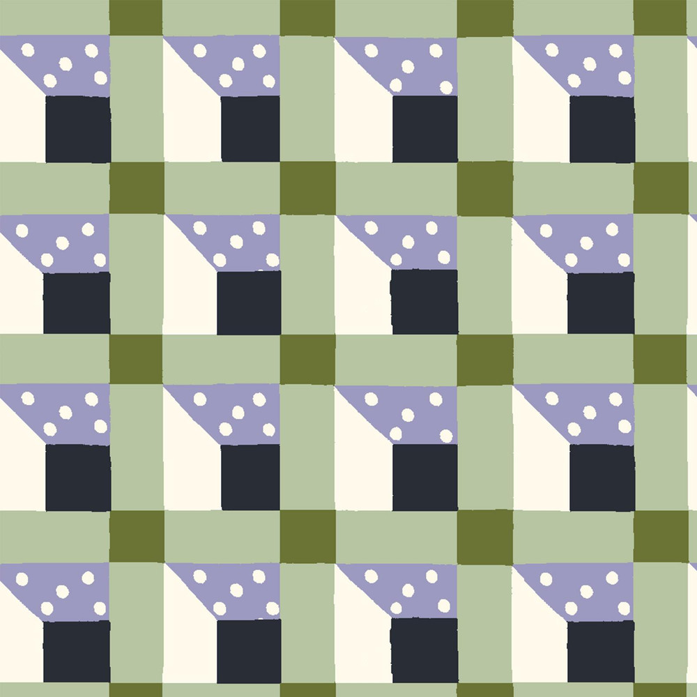 Cath Check Green Roller Blind - 130933rol_DETAIL_01.jpg