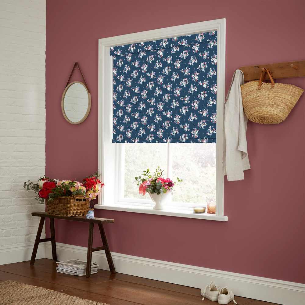 Clifton Floral Navy Roller Blind - 130941rol_ROOMSET_02.jpg
