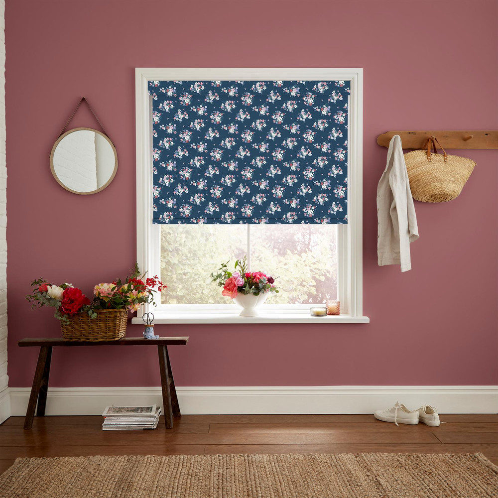 Clifton Floral Navy Roller Blind by Cath Kidston - 130941rol_ROOMSET_01.jpg