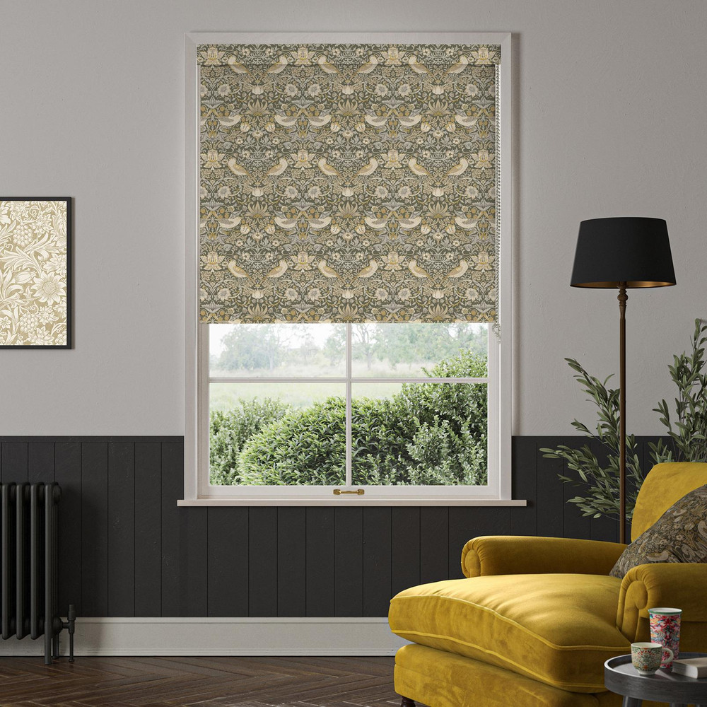 Strawberry Thief Flint Roller Blind by William Morris At Home - 130879rol_ROOMSET_01.jpg