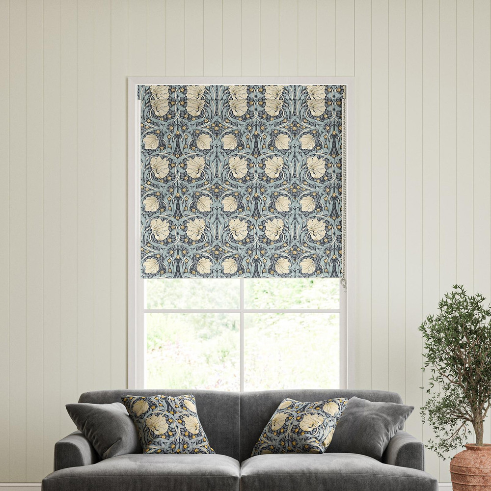 Pimpernel Indigo Roller Blind - 130871rol_ROOMSET_01.jpg