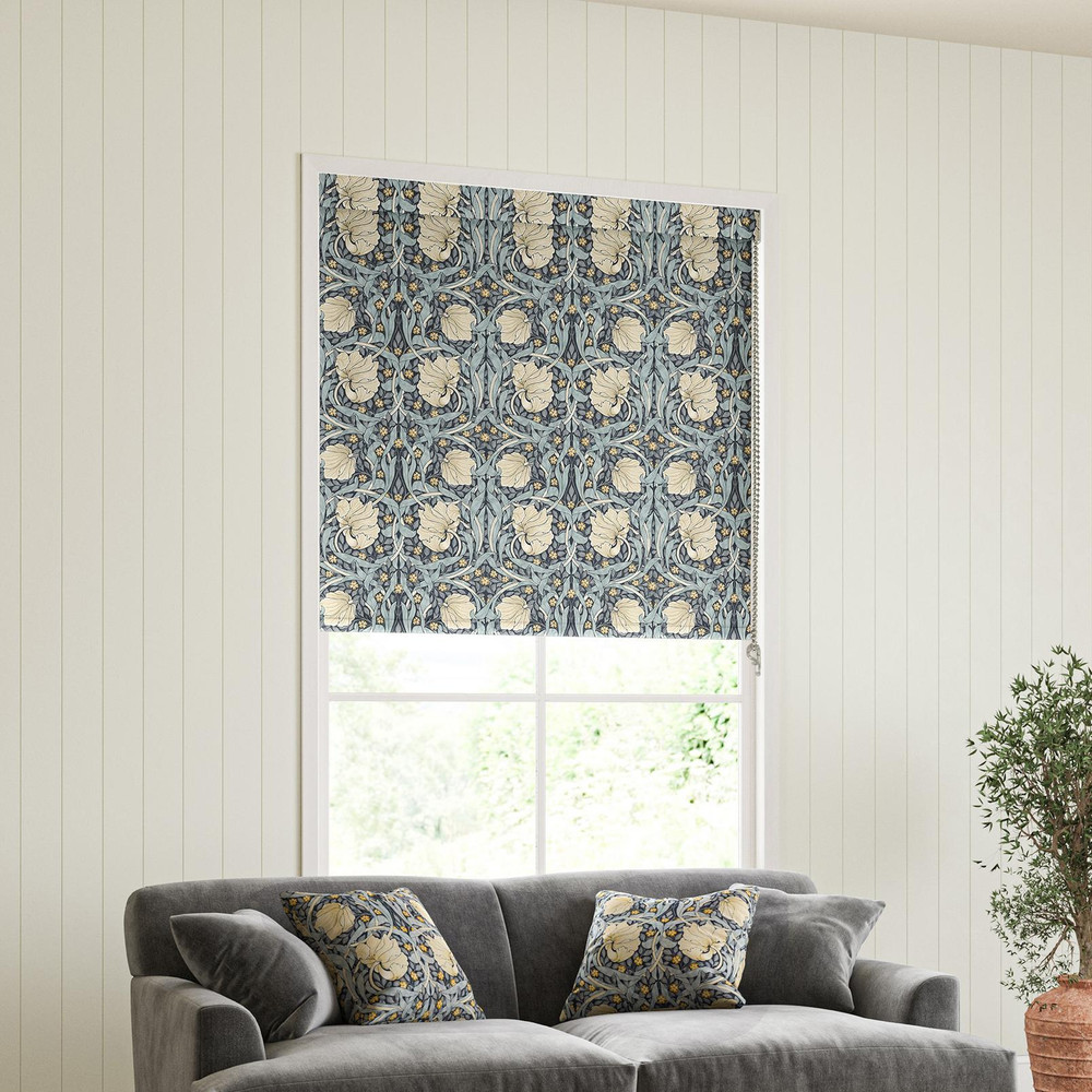 Pimpernel Indigo Roller Blind - 130871rol_ROOMSET_02.jpg