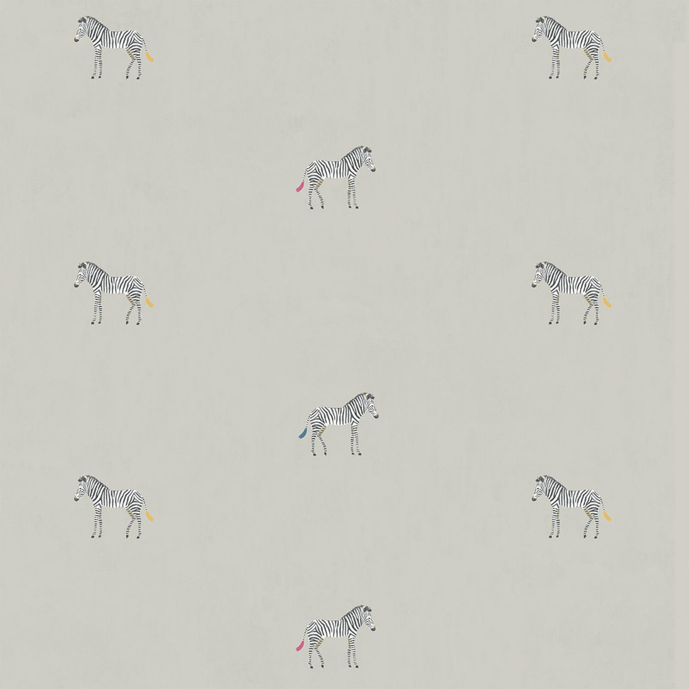 Zebra Soft Grey Blue Roller Blind by Sophie Allport - 130820rol_DETAIL_01.jpg