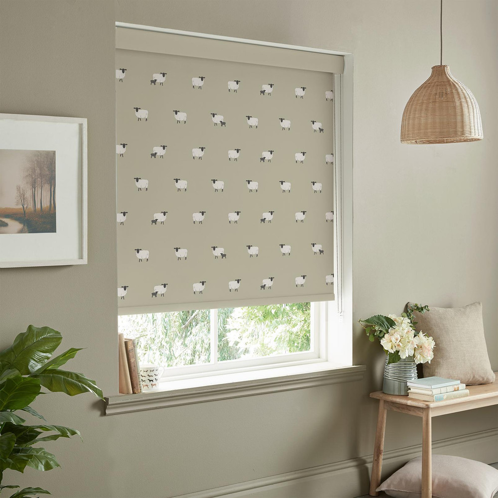 Sheep Sand Roller Blind by Sophie Allport - 130796rol_ROOMSET_02.jpg