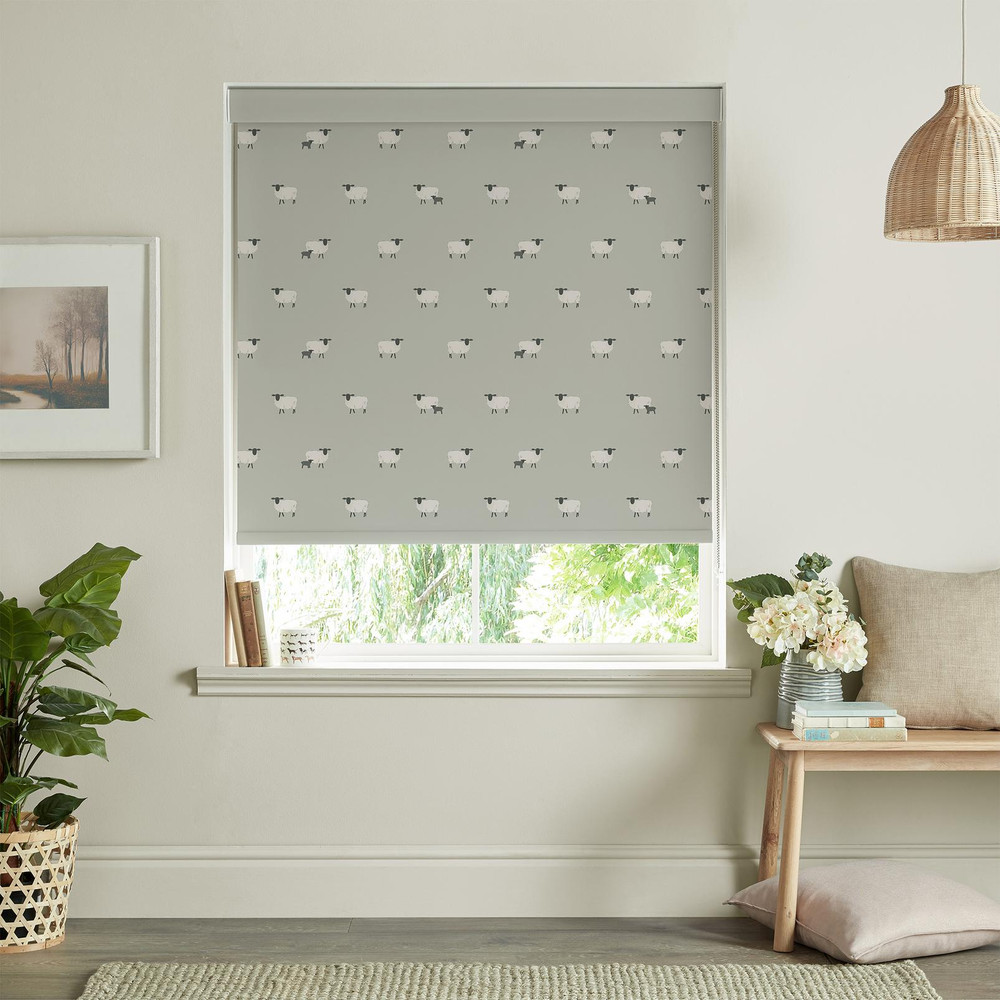 Sheep Pebble Roller Blind by Sophie Allport - 130791rol_ROOMSET_01.jpg