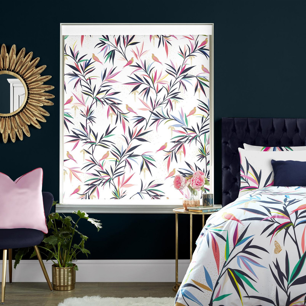 Bamboo White Roller Blind by Sara Miller - 130751rol_ROOMSET_02.jpg