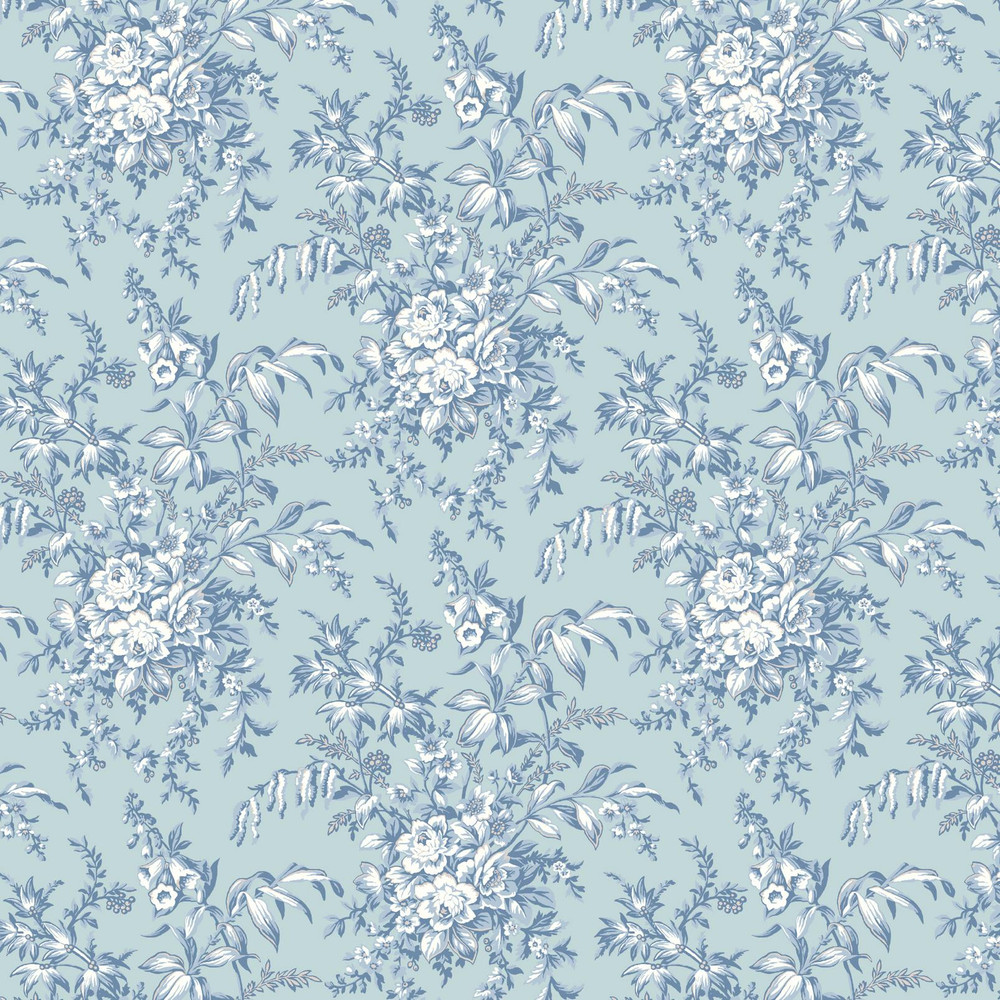 Picardie Blue Sky Roller Blind by Laura Ashley - 130710rol_DETAIL_01.jpg