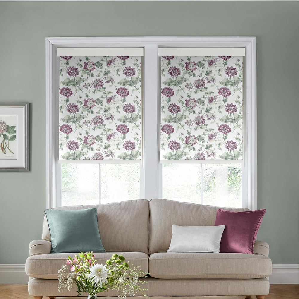 Hepworth Grape Roller Blind by Laura Ashley - 130690rol_ROOMSET_01.jpg