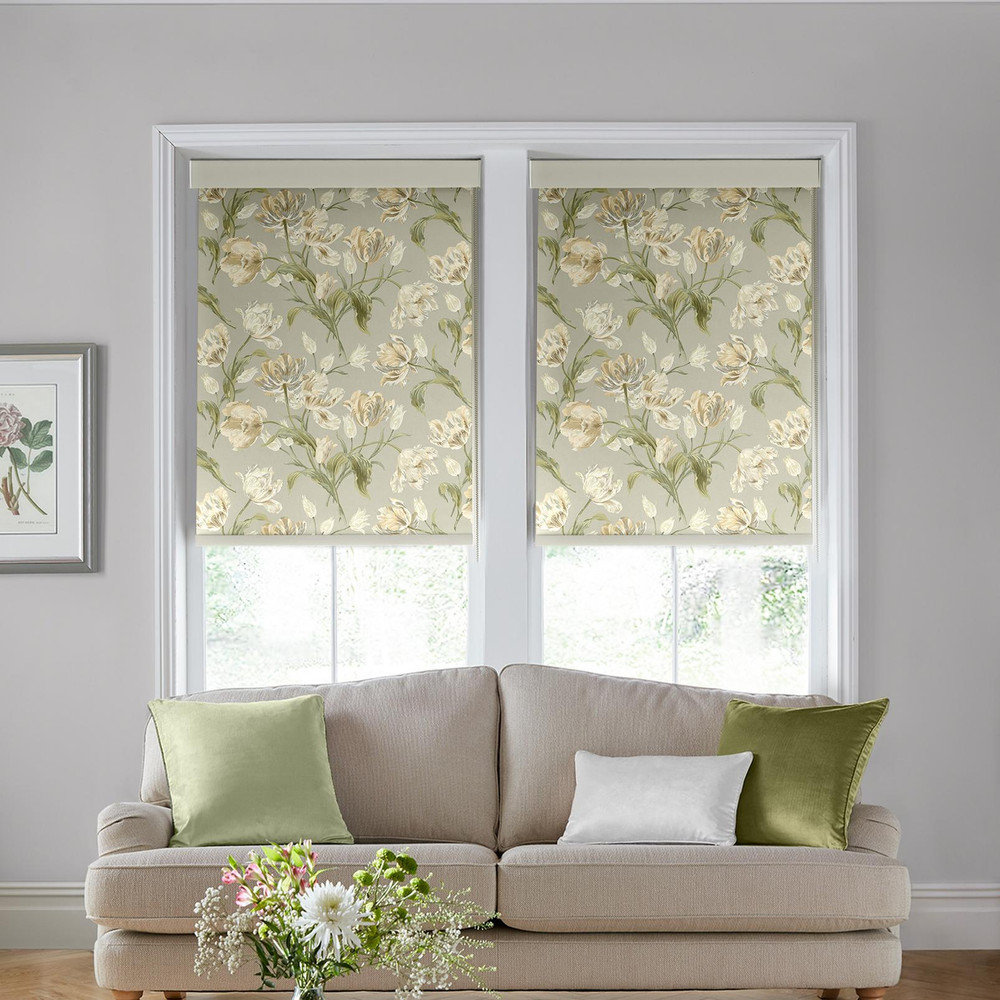 Gosford Sage Roller Blind by Laura Ashley - 130686rol_ROOMSET_01.jpg