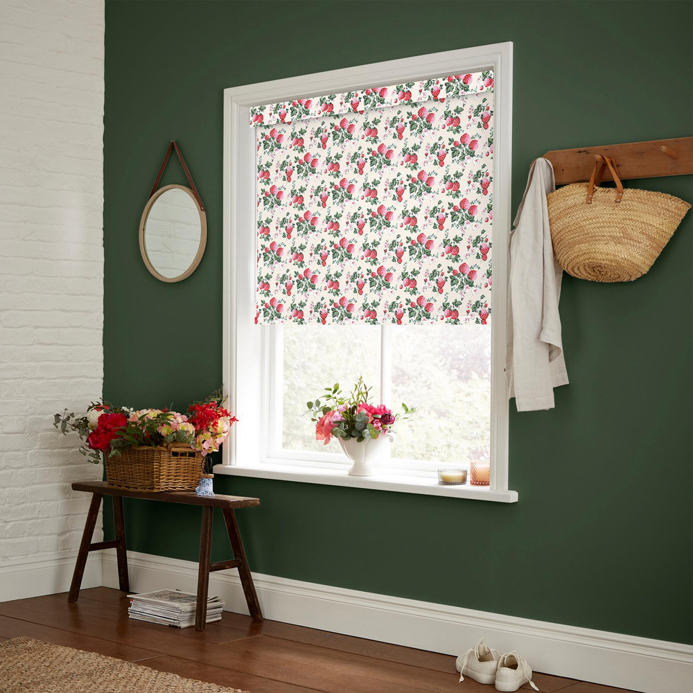 Strawberries Rose Pink Roller Blind by Cath Kidston - 130989rol_ROOMSET_02.jpg