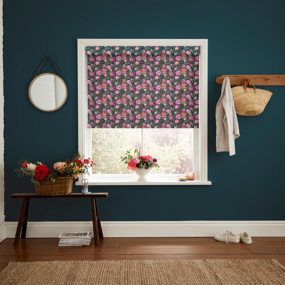 Dolly Rose Teal Roller Blind by Cath Kidston - 130949rol_ROOMSET_01.jpg