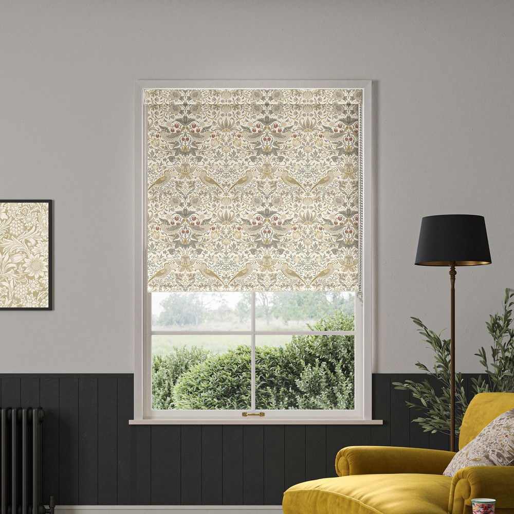 Strawberry Thief Ochre Roller Blind - 130887rol_ROOMSET_02.jpg