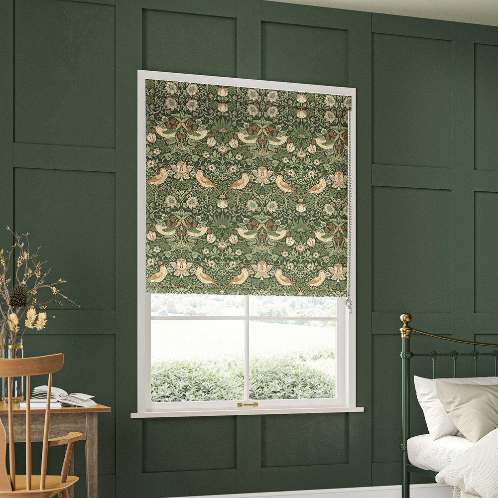 Strawberry Thief Nettle Roller Blind - 130884rol_ROOMSET_01.jpg