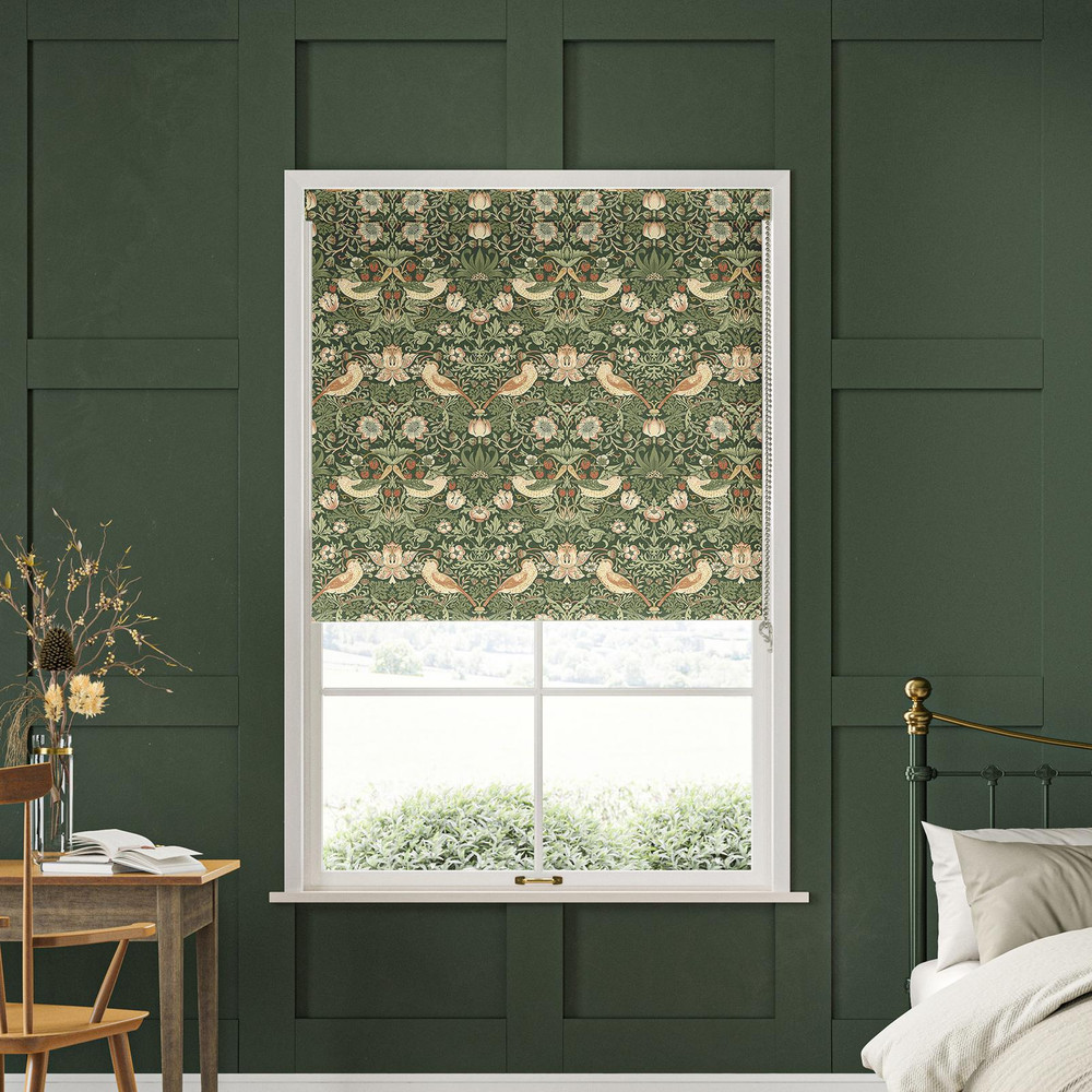 Strawberry Thief Nettle Roller Blind - 130884rol_ROOMSET_02.jpg