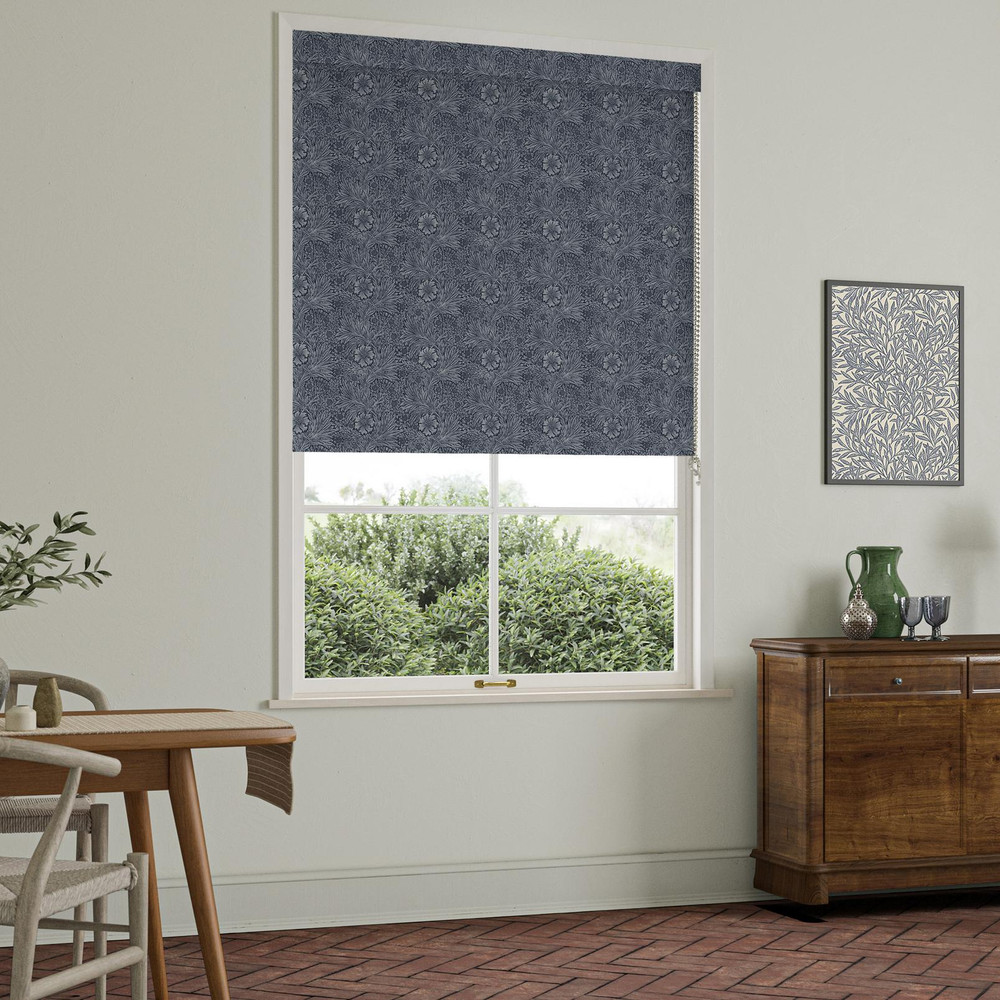 Marigold Indigo Roller Blind by William Morris At Home - 130854rol_ROOMSET_02.jpg