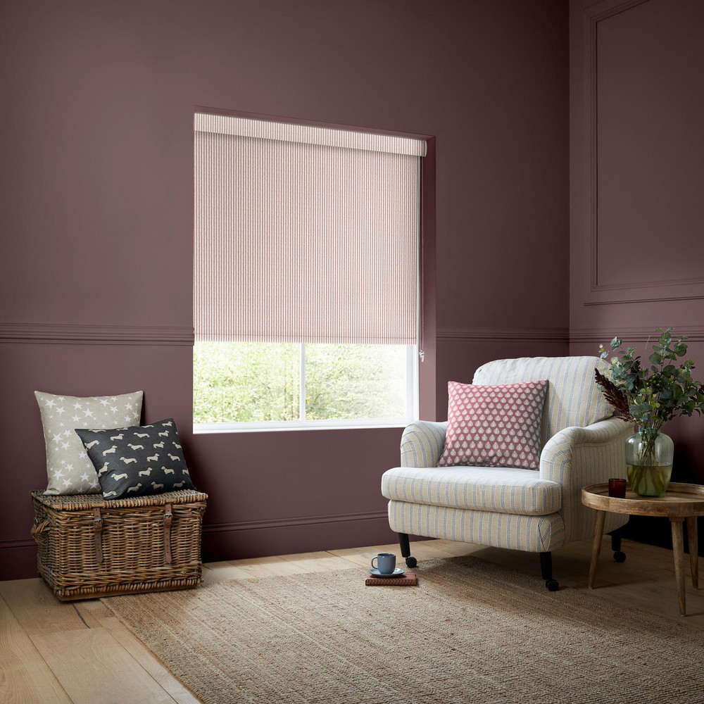 Oscar Stripe Raspberry Roller Blind - 130625rol_ROOMSET_02.jpg