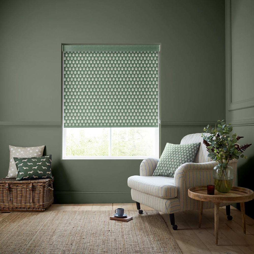 Jaipur Sage Roller Blind by Emily Bond - 130607rol_ROOMSET_01.jpg