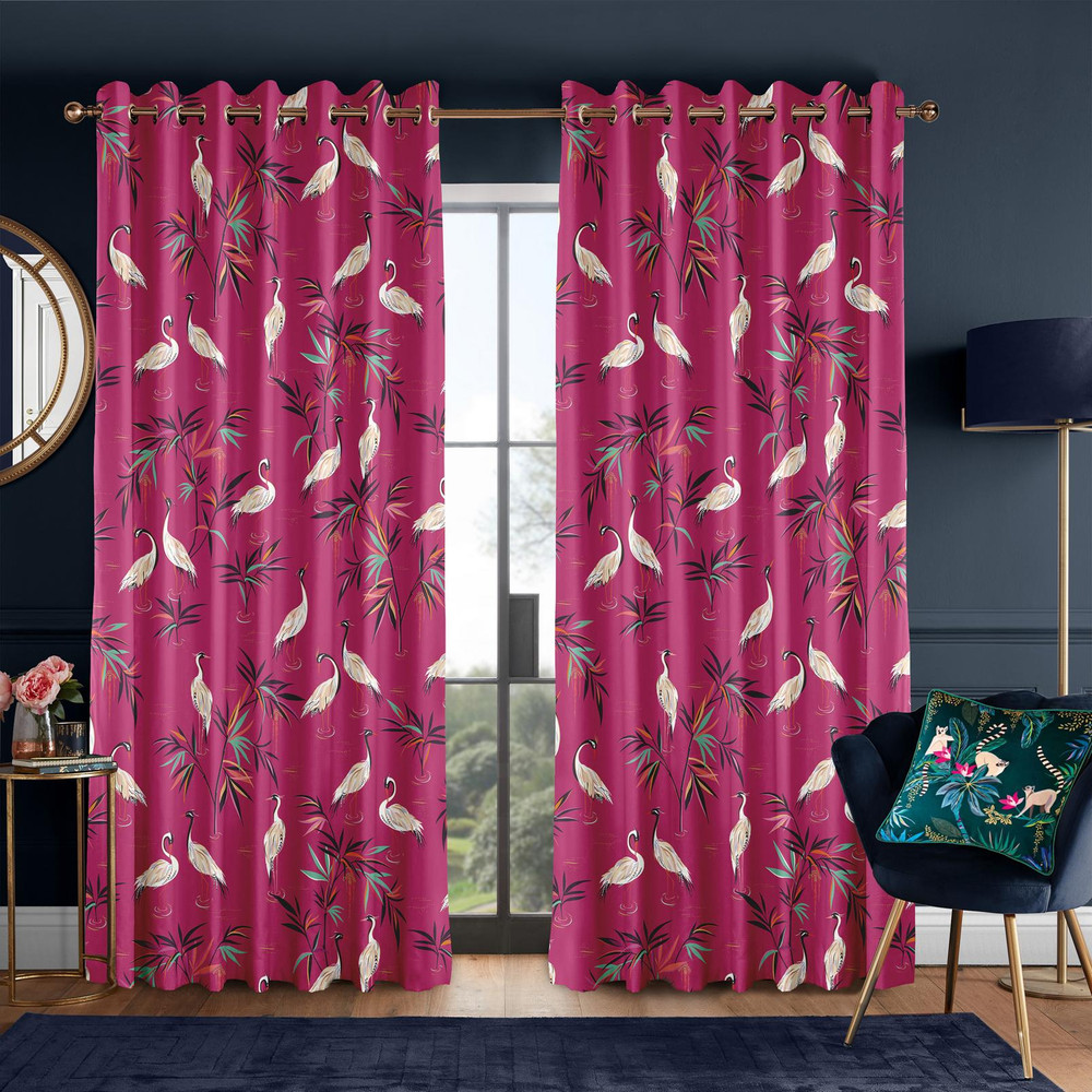 Heron Fuchsia Curtains - 131096cur_ROOMSET_01.jpg